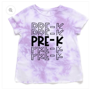 Pre-K Shirts | Pre-K